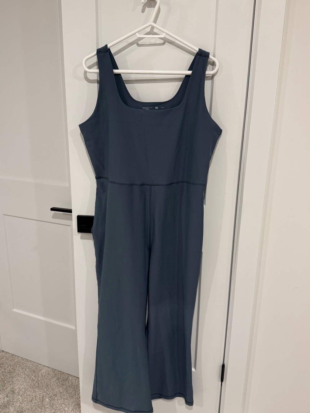 Old Navy Sleeveless Wide-Leg Jumpsuit in Slate Blue